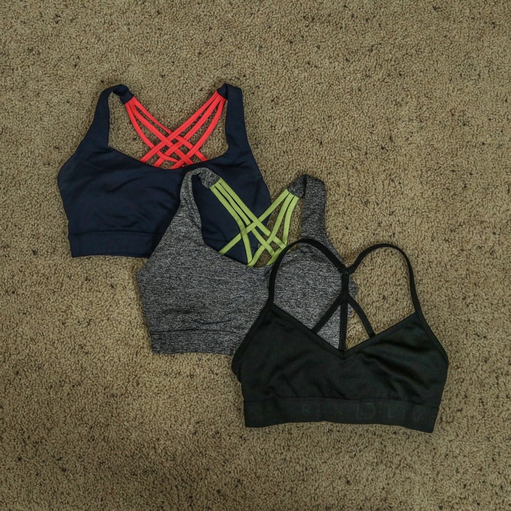 Set of 3 Sports Bras